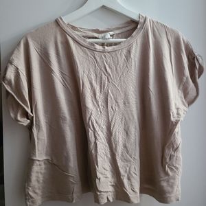 Forever 21 Beige Crop Top